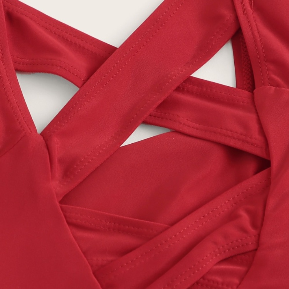 Red ROMWE bikini 👙 - Picture 4 of 7